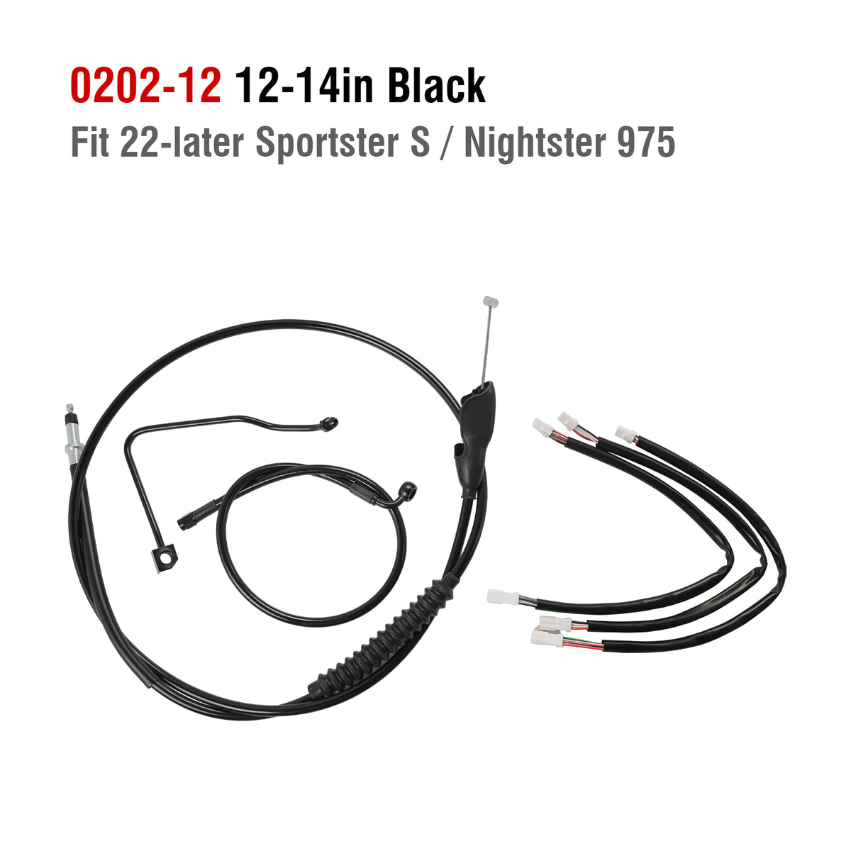 Complete Handlebar Cable & Brake Line Kit