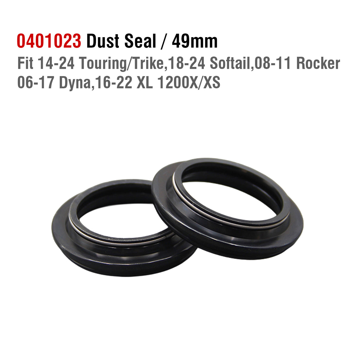 Fork Oil Seal and Dust Seal Kit
