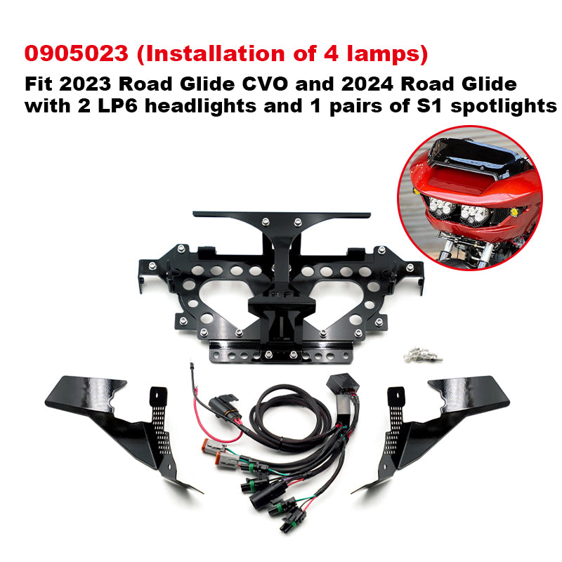 Baja LP6 Wiring Harnessfor and Bracket For 2015-2023 Road Glide