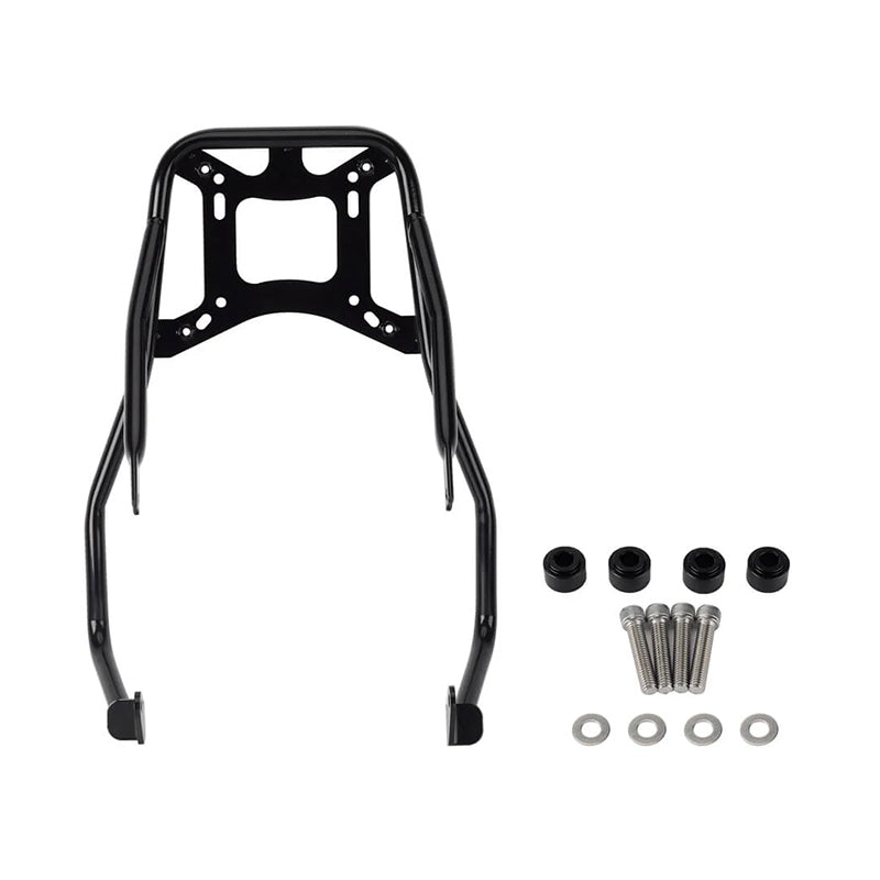 Rear Luggage Rack Iron Carrier Top Case Mount Bracket Passenger Grab Handle Bars M8 Softail Street Bob Standard FXBB