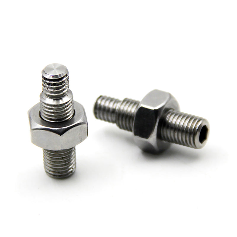 New Mirror Imperial to Metric Conversion Screw for 2014-later Indian Motorcycle Mirror Adapters