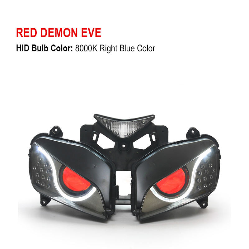 Hondaa CBR1000RR 2004-2007 LED Optical Fiber Headlight Assembly New Condition 6000k Color Temperature Directly China Motorcycles