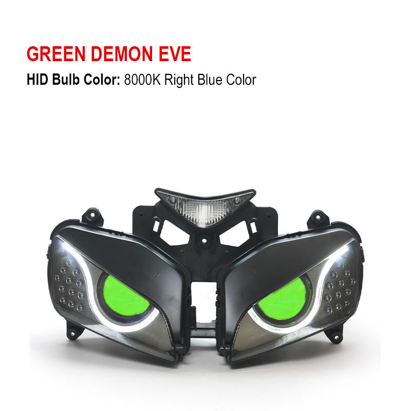 Hondaa CBR1000RR 2004-2007 LED Optical Fiber Headlight Assembly New Condition 6000k Color Temperature Directly China Motorcycles