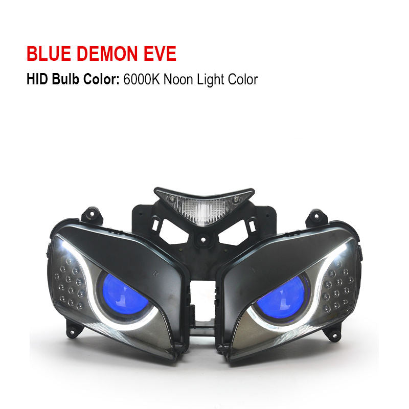 Hondaa CBR1000RR 2004-2007 LED Optical Fiber Headlight Assembly New Condition 6000k Color Temperature Directly China Motorcycles