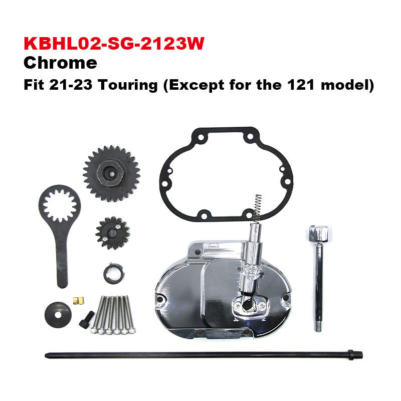 Kit for 103/114/117 HD Touring Model Motorcycle 6-Speed Alloy Reverse Gear Box System Fit for HD Motorcycle Touring Model Alloy