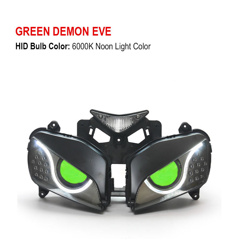 Hondaa CBR1000RR 2004-2007 LED Optical Fiber Headlight Assembly New Condition 6000k Color Temperature Directly China Motorcycles