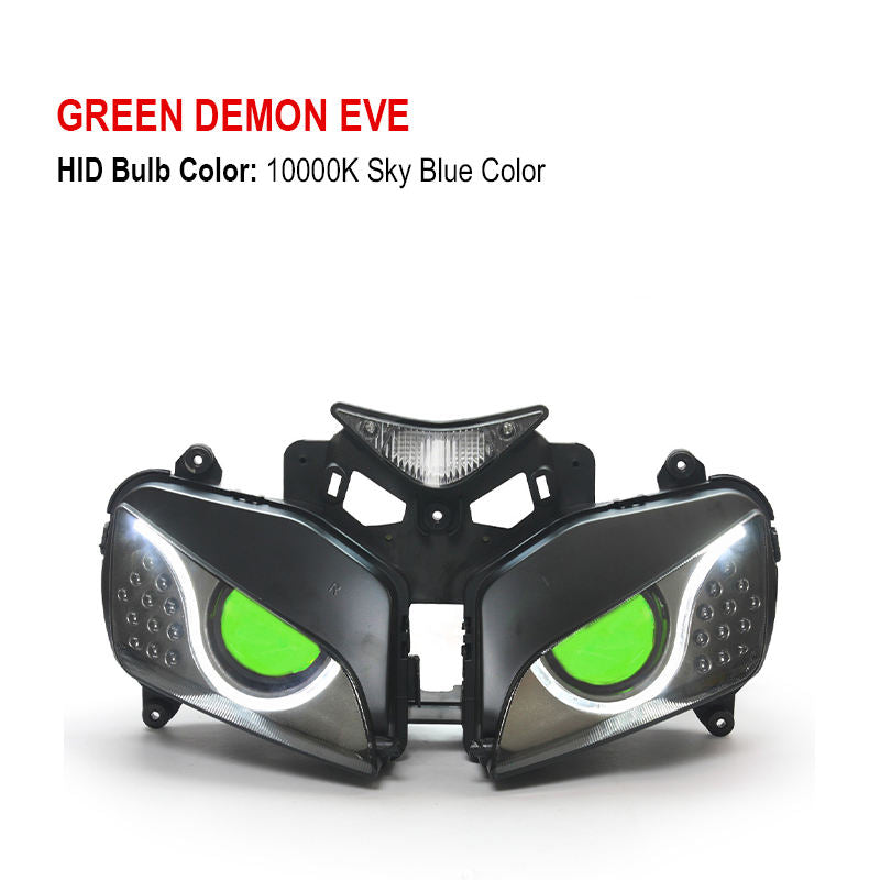 Hondaa CBR1000RR 2004-2007 LED Optical Fiber Headlight Assembly New Condition 6000k Color Temperature Directly China Motorcycles