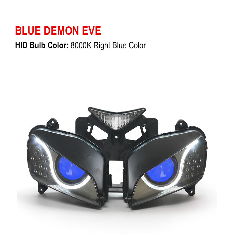 Hondaa CBR1000RR 2004-2007 LED Optical Fiber Headlight Assembly New Condition 6000k Color Temperature Directly China Motorcycles