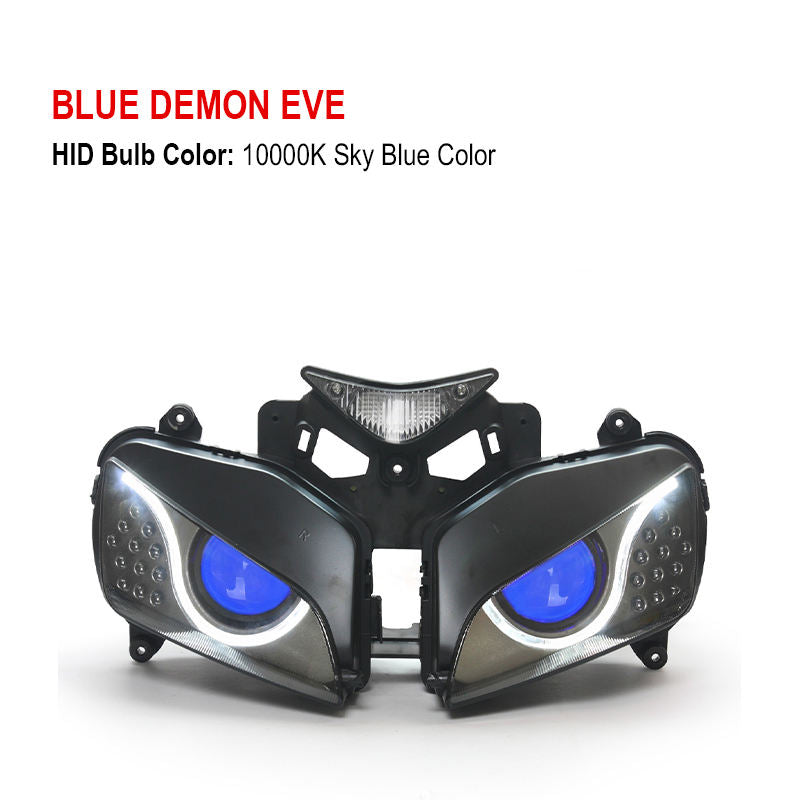 Hondaa CBR1000RR 2004-2007 LED Optical Fiber Headlight Assembly New Condition 6000k Color Temperature Directly China Motorcycles