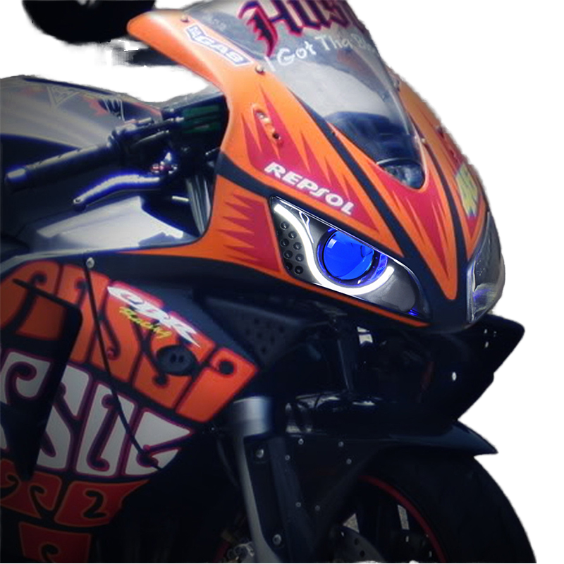 Hondaa CBR1000RR 2004-2007 LED Optical Fiber Headlight Assembly New Condition 6000k Color Temperature Directly China Motorcycles