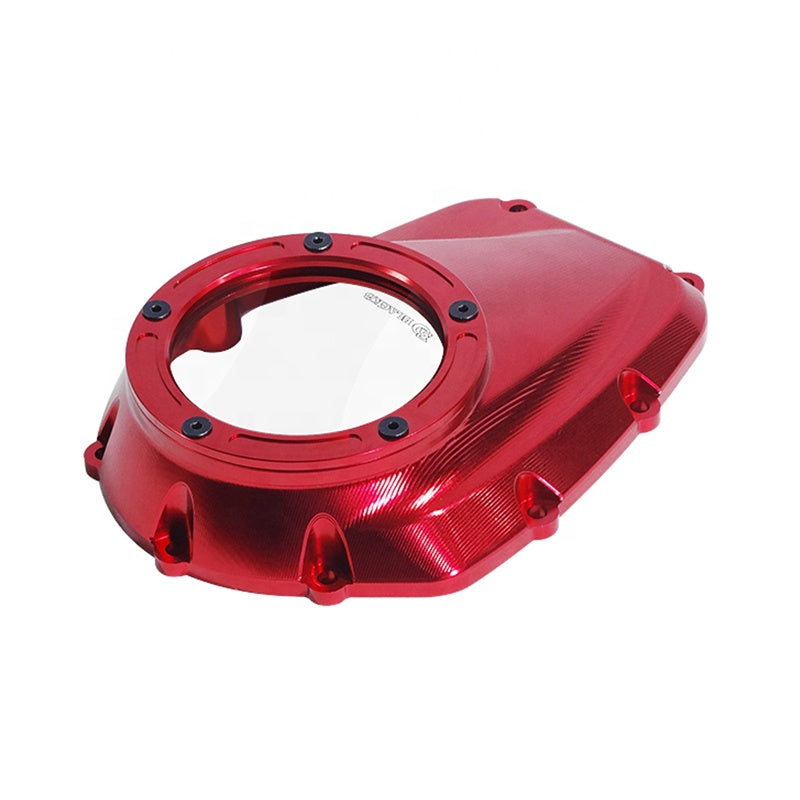 Motorcycle Transparent Cam Cover for HD 17-later Touring and 18-up Softail PB Style Vision Den Engine Clear Camshaft Cover