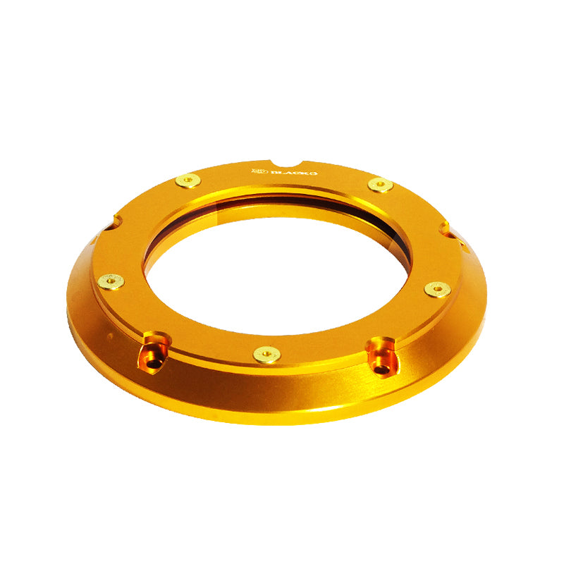 HD Touring Softail Motorcycle Timing Engine Clutch Side Cover Transparent See-Through Derby Cover Plastic Engine Parts Fit