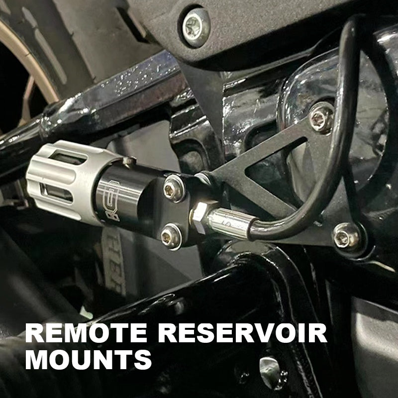 New 2018-Later HD Softail Motorcycle Frame & Body Parts Remote Reservoir Mounts Fit for Ohlins Shocks Only Motorbike Parts