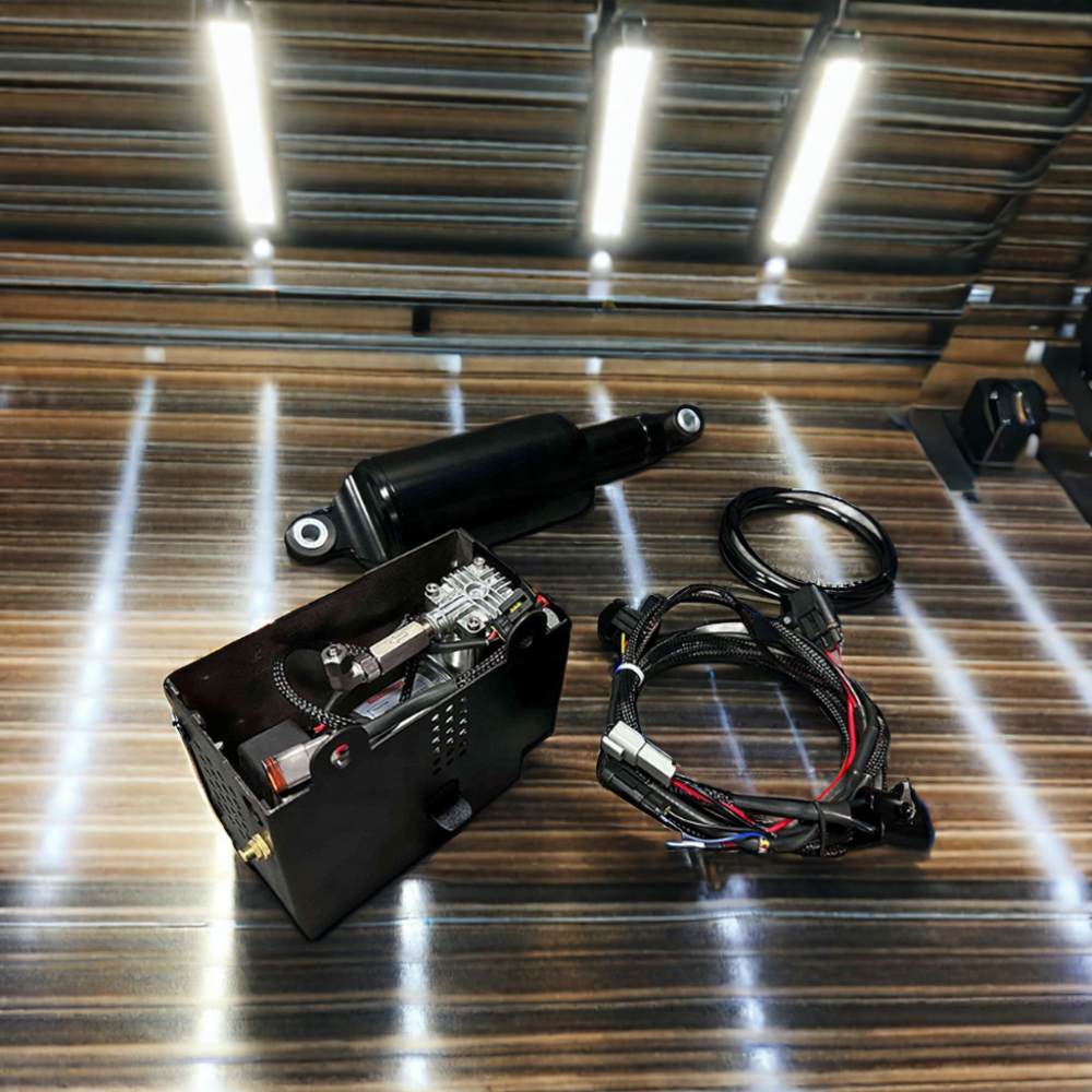 Motorcycle Aluminum Alloy 2018-Later HD Softail Fat Boy Breakout New Air Ride Suspension Kit Air Suspension Fit HD Softail