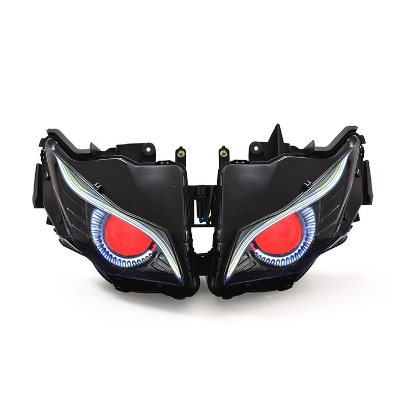 Hondaa CBR1000RR 2012-2016 Projector LED Headlight Assembly Optical Fiber Plastic 6000k Perfect Fit Motorcycle Led Headlights
