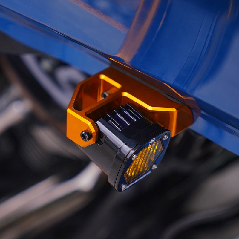 Baja S1 Bracket Kit Fit for HD 2015-later Road Glide Motor Front Turn Signals Mounting Brackets Easy Installation