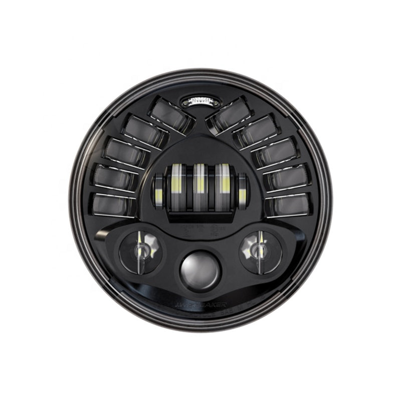 HD 883 XL1200 5.75inch LED Dynamic Softail 7inch Motorcycle Headlights with Turn Signal 12V Flashing 30W Power for Cars