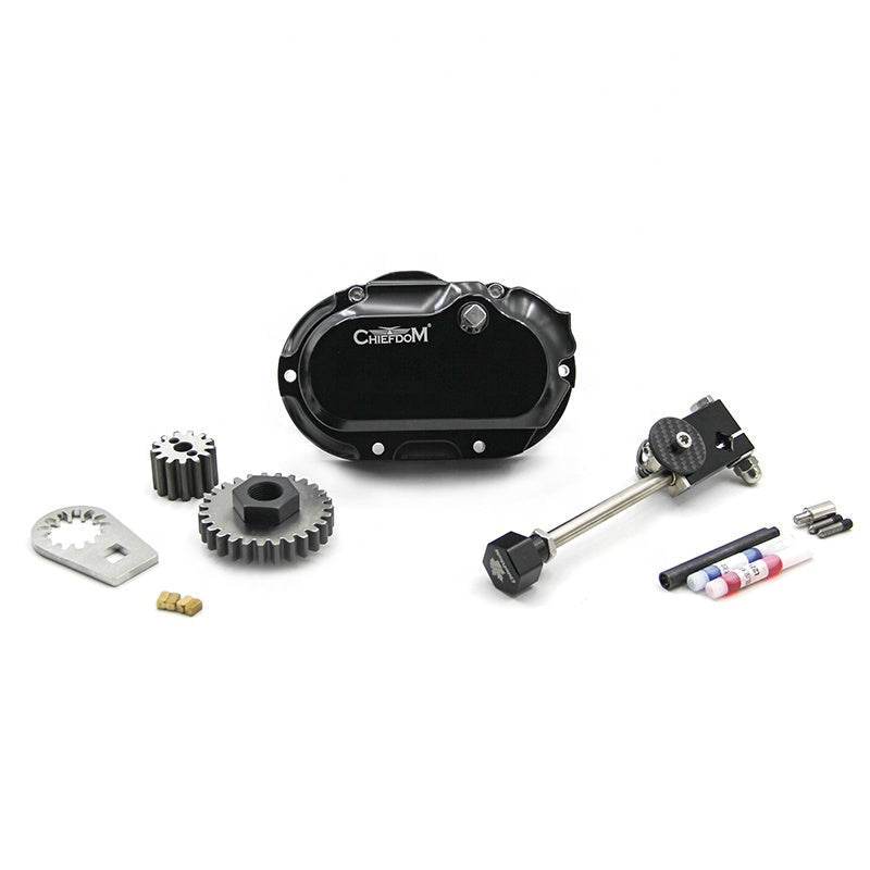 6-Speed Reverse Gear Aluminum Kit HD 2021-2023 Cable Clutch Back Gear Mamba Chiefdom System Motorcycle Reverse Gear System Air