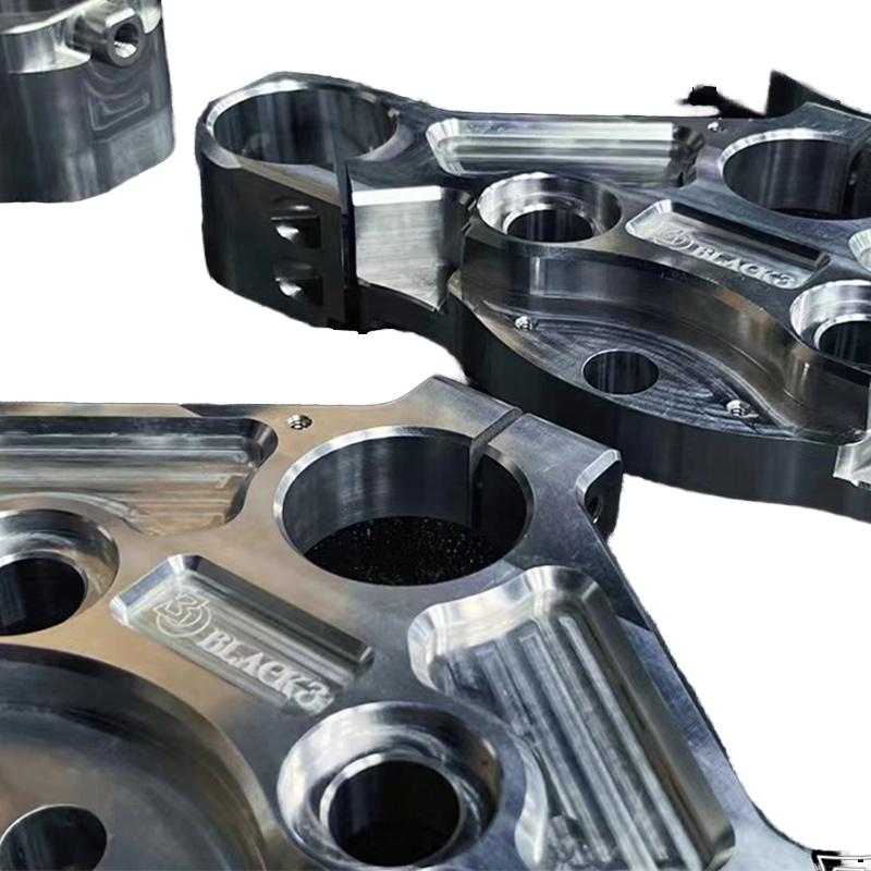 2015-Later HD Road Glide Motorcycle Carbon Fiber Tree Set 49mm Triple Clamp 2018-UP FLTRXS Top Tree Bottom Steel Clamp ODM