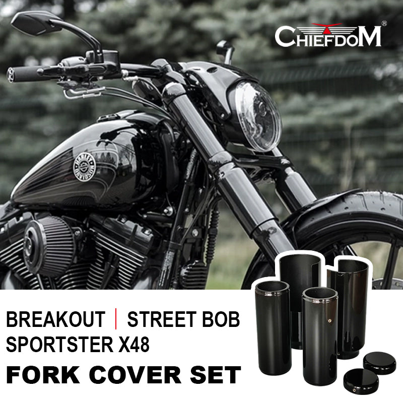 Motorcycle Accessories for HD Breakout Street Bob and X48 Steel Front Fork Front Forks for Tricycles Triple Tree (triple Clamp)