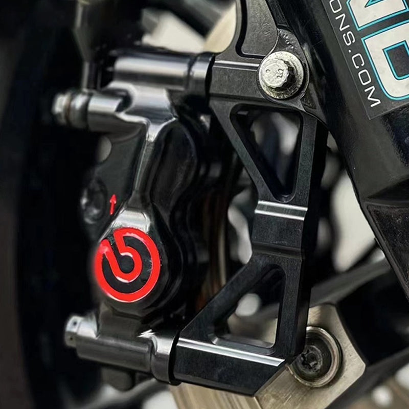 HD 11.5-14 13mm Dia Brake Rotors 108mm Front Rear Radial Brake Caliper Mounts CNC Aluminum Metal Fit 14-up Touring 18-up Softail