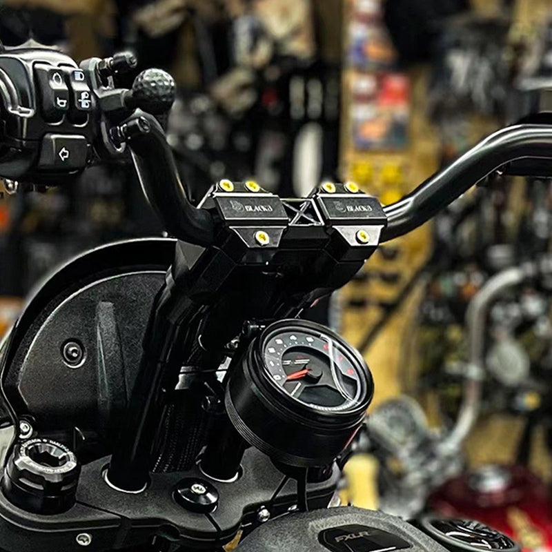 2022-Later HD Softail Lowrider S for Motorcycle Frame & Body Parts Digital Gauge Bucket T-BAR Clamp Condition Plastic Material