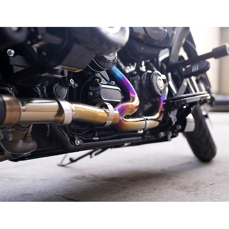 2017-later Touring Motorcycle Titanium Alloy Headpipes Exhaust System Custom HeaderPipes Inner Core 2024 Road Glide Street Glide