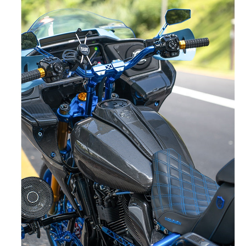 Road Glide CVO 2023 with 2024 Carbon Fiber Elements Compatible Systems Accessories Motorcycle Frame & Body Parts