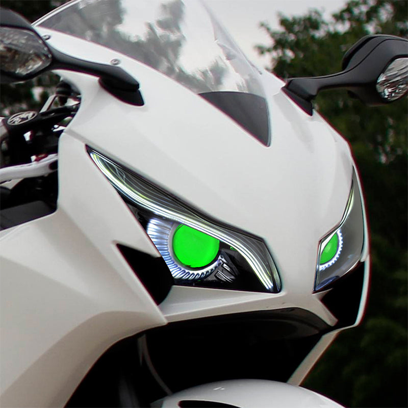 Hondaa CBR1000RR 2012-2016 Projector LED Headlight Assembly Optical Fiber Plastic 6000k Perfect Fit Motorcycle Led Headlights