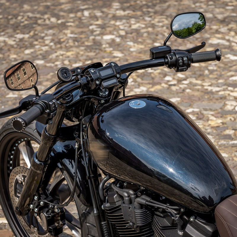 Diamond Water Drop Style Aluminum Steel Fuel Tank Stylish Motorcycles Accessory for 2018-Later HD Softail Models New Condition