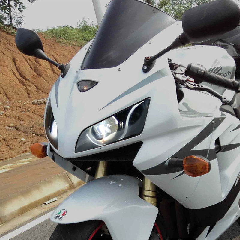 Hondaa CBR600RR 2003-2006 New Condition ABS Material LED Optical Fiber Headlight Assembly 6000k Motorcycle Lighting Systems