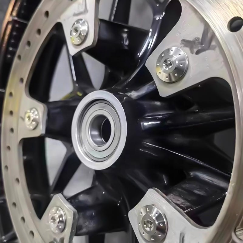 2014-2023 Touring Road Glide/Street Glide Large 5-Bolt Pattern Gold Titanium Alloy Brake Rotor Bolts Motorcycle Accessories