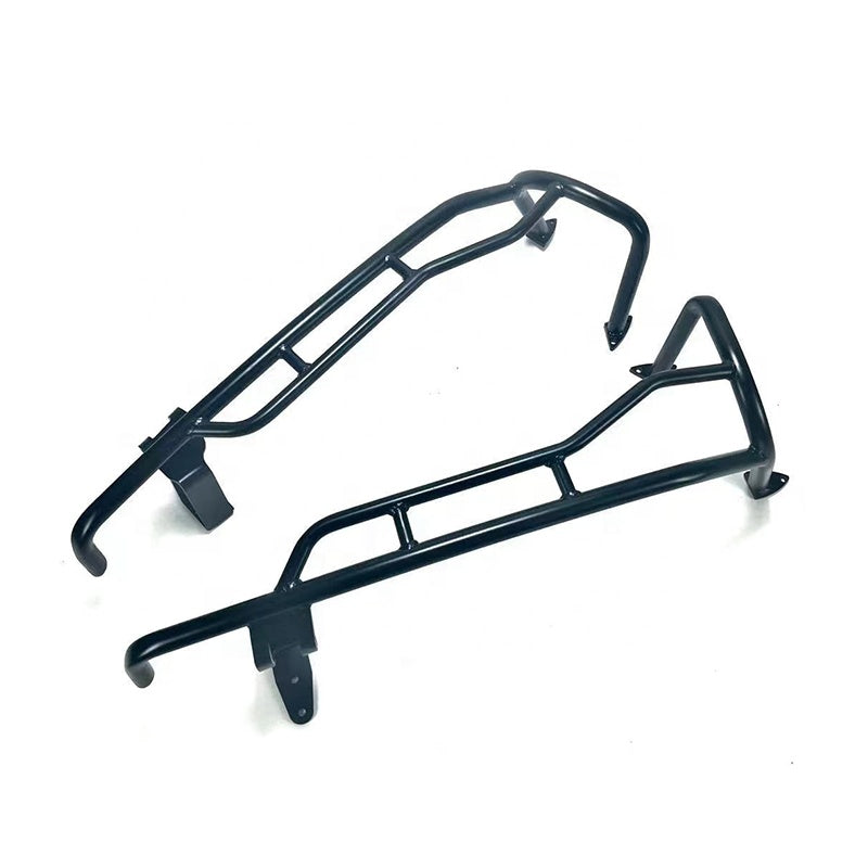 Gloss Black Rear Saddlebag Guards Rail Crash Bar Bumper Motorcycle Accessories Parts Aluminum Alloy Protective Rear Seat Bag
