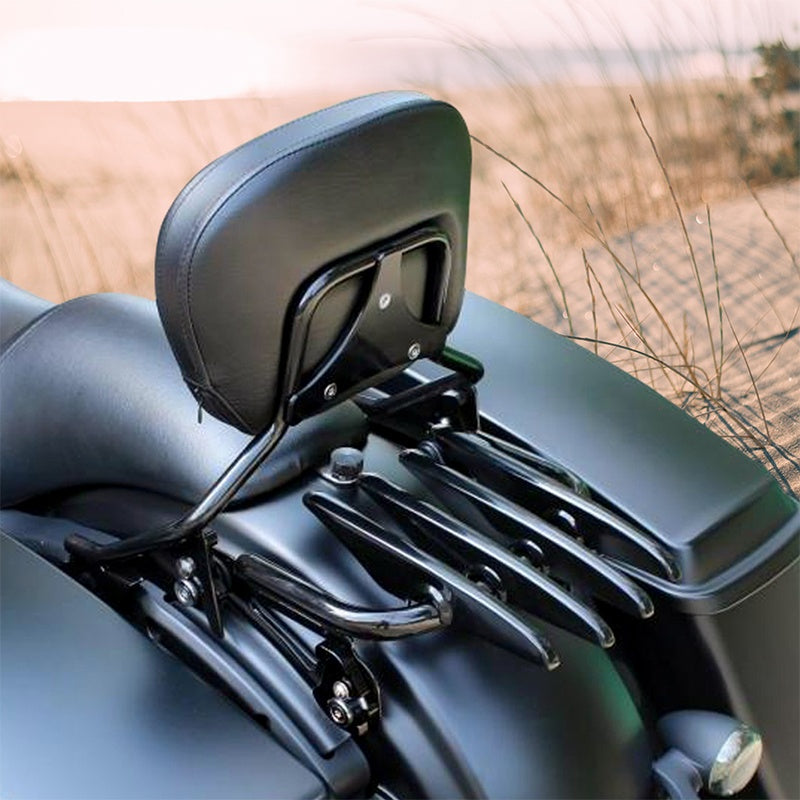 HD Touring Stealth Detachables Two-Up Luggage Rack for 09-Later Street Glide Road Glide Motorcycle Accessories