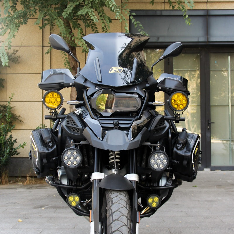 Comprehensive Modification Plan for R1250 GS Motorcycle Blacking Front Accessory Upgrades & Mods Extensively Equipped