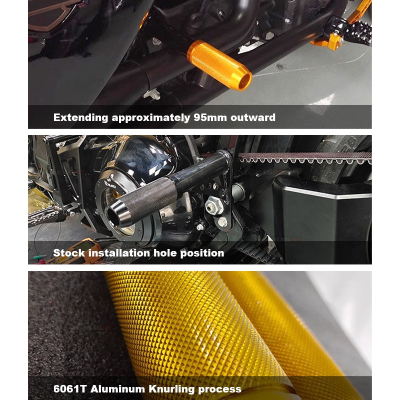 New HD Softail ClubStyle Rear Crash Bar Motorcycles Protective Body Guard Rail Aluminum Alloy Accurate Motorcycle Accessory