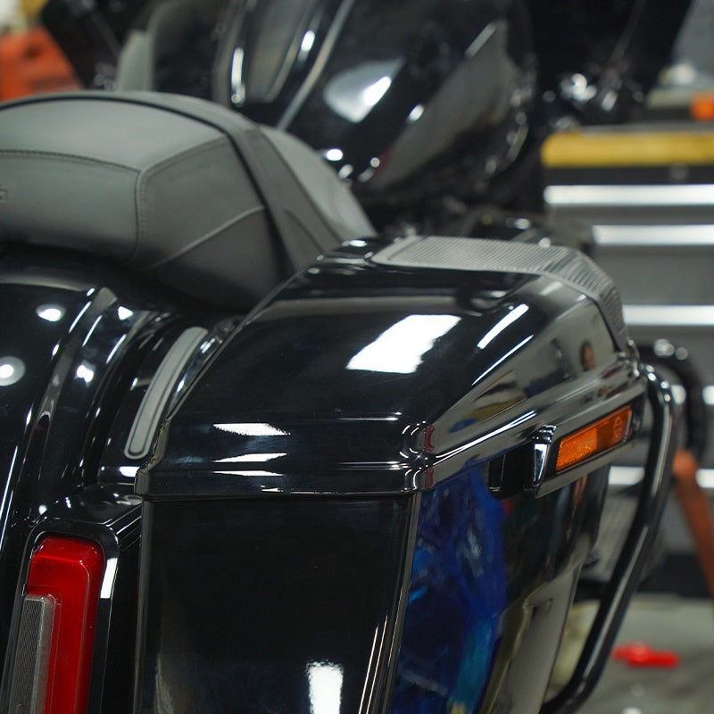 2023 Road Glide CVO Motorcycle Tail Boxes with Saddlebag Speaker Lids Modified Side Box Cover for 2024 Street Glide
