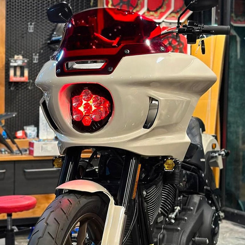 Baja LP6 Soft Light Headlight Wiring Harness and Bracket for HD Softail 18-later Low Rider S/ST Motorcycles Perfect