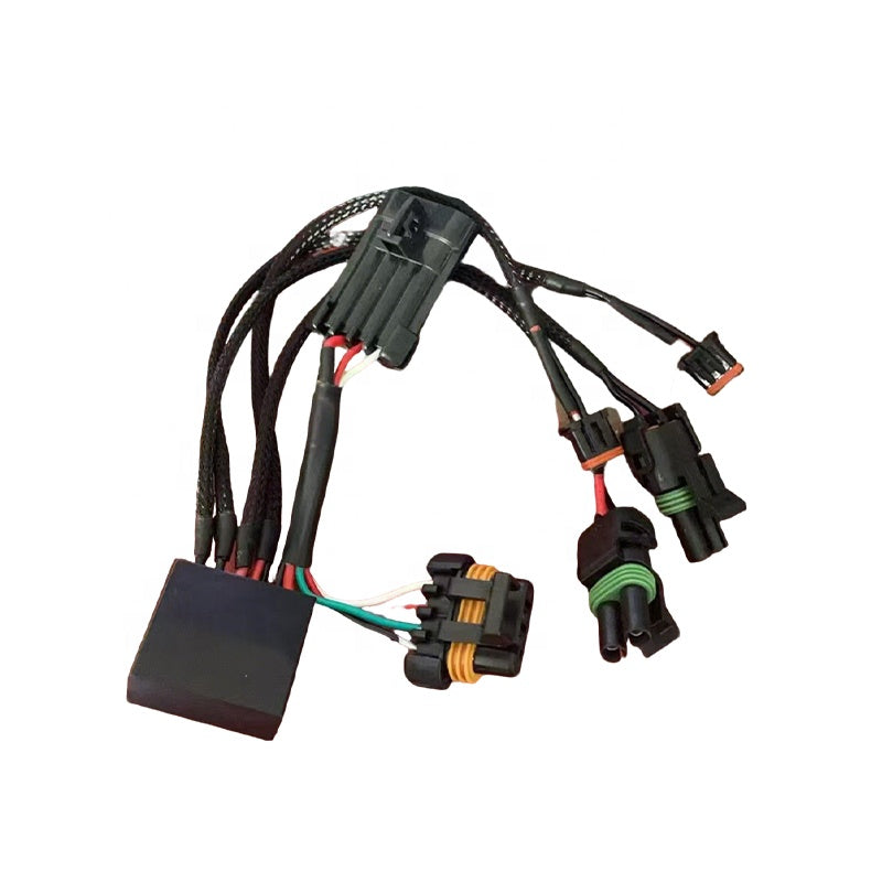 HD Road Glide / Street Glide and Electra Glide Run/Turn Signal Adapter for Baja Designs S1 LED Auxiliary Headlights