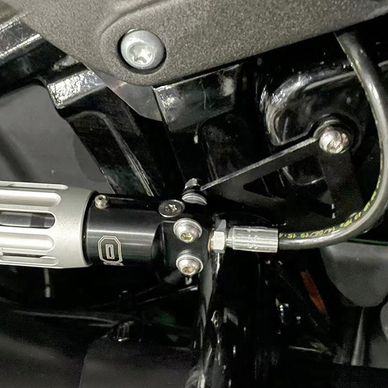 New 2018-Later HD Softail Motorcycle Frame & Body Parts Remote Reservoir Mounts Fit for Ohlins Shocks Only Motorbike Parts