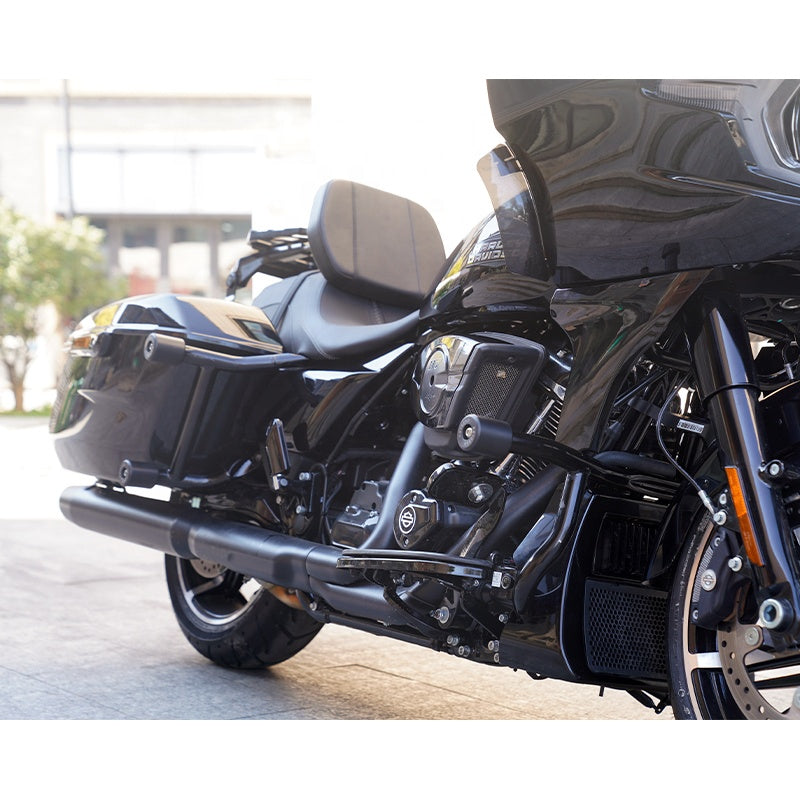 2023 Road Glide CVO Street Glide CVO Motorcycle Flat-Out Bar 2024 FLHX FLTRX Saddlebag Tip-Over Bar Set New Accessories
