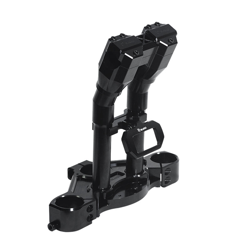 2018-Later HD Motorcycle Street Bob and LowRider ST T-Bar Gauge Mount with New T-BAR Clamp for Breakout Tachometer
