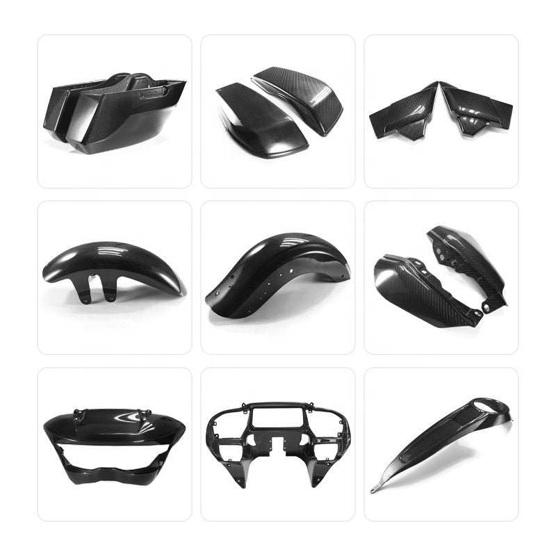 Road Glide CVO 2023 with 2024 Carbon Fiber Elements Compatible Systems Accessories Motorcycle Frame & Body Parts
