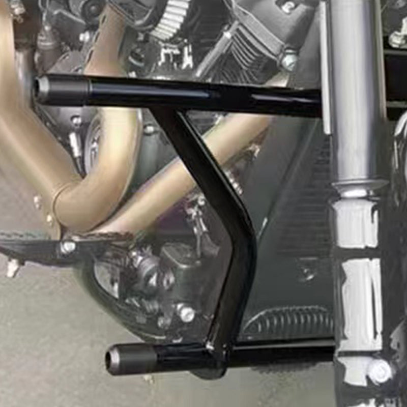 Ds Stylefreeway Barsget Tip-over Protectionwith Sleek West Coast Style Handlebar for Softail Models Without FORWARD CONTROL