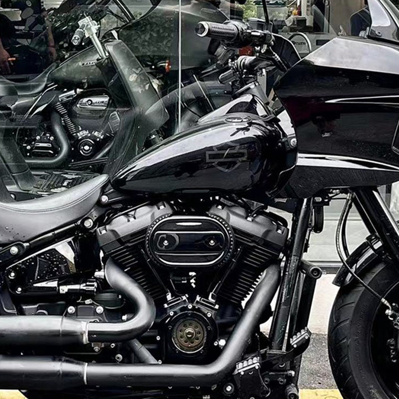 Motorcycle Transparent Cam Cover for HD 17-later Touring and 18-up Softail PB Style Vision Den Engine Clear Camshaft Cover