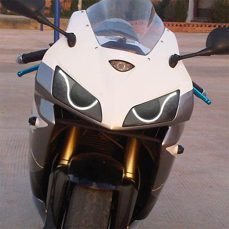 Hondaa CBR600RR 2003-2006 New Condition ABS Material LED Optical Fiber Headlight Assembly 6000k Motorcycle Lighting Systems