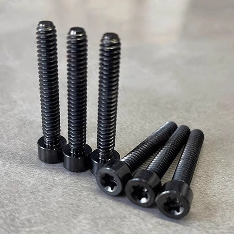 PB Style Titanium Alloy Fuel Cap Tank Cover Screws 2023 121 Road Glide/Street Glide CVO Pan America Sportster S Motorcycles New