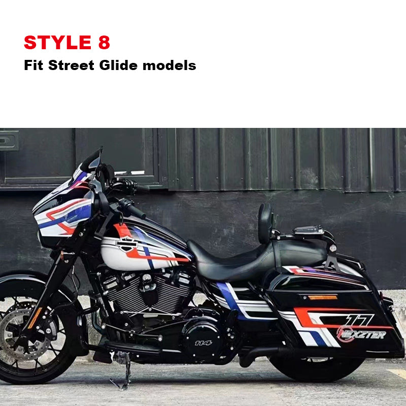 Premium Custom Decals for Motorcycles Luxury Design with Superior Quality Graphics Protective and Decorative Aesthetic