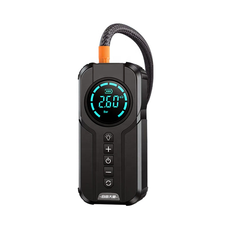 Emergency Jump Starter for Motorcycle/Car Battery Charger with Air Filling Pump Quick Start Power Supply Accessory