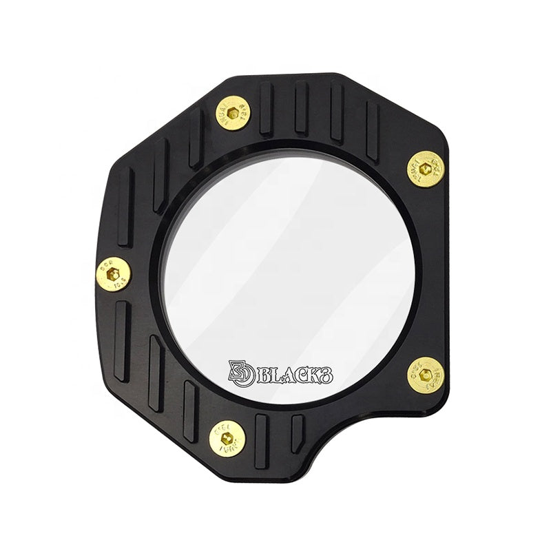 CrossCub110 CNC Aluminium Alloy Clear Camshaft Cover Engine Transparent Cam Cover for CC110 Motorcycle Frame & Body Parts